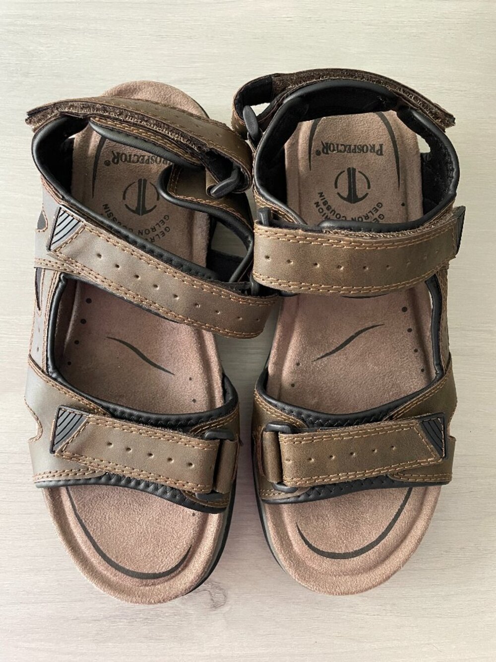 Prospector Gelron Ashton Cushion Sandals US 9